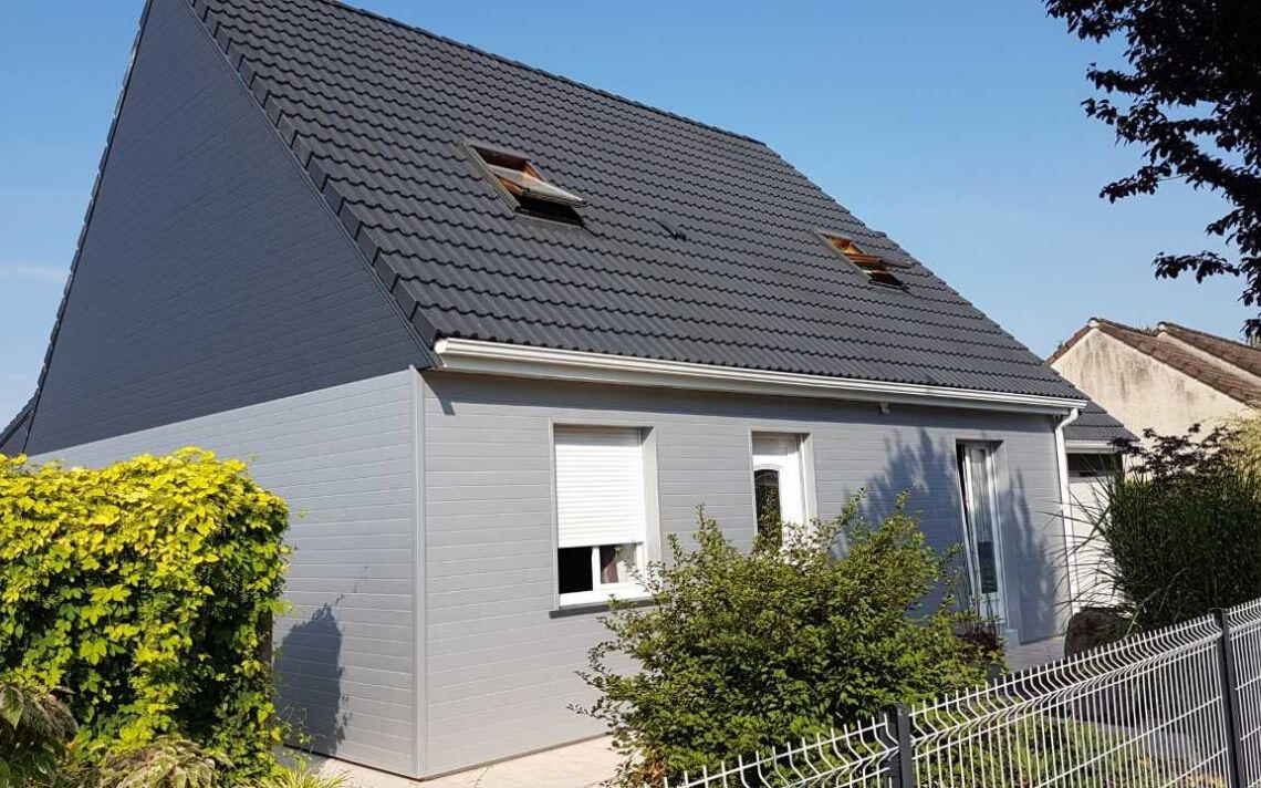 Isolation thermique et protection de façades d'une maison datant des années 80